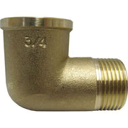Maestrini Brass Compact 90 Degree Elbow (3/4" BSP Male/Female)