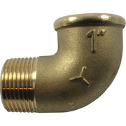 Maestrini Brass Compact 90 Degree Elbow (1" BSP Male/Female)