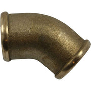 Maestrini Brass Compact 45 Degree Elbow (3/8" BSP Female)