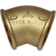 Maestrini Brass Compact 45 Degree Elbow (2-1/2" BSP Female)