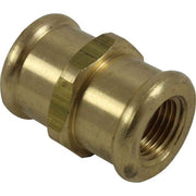 Maestrini Brass Equal Socket (1/8" BSP Female)