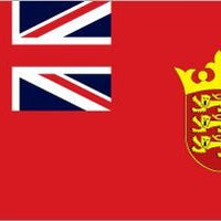 Jersey Red Ensign 30 x 45cm  (Mercantile)