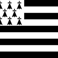 Breton Courtesy Flag (Brittany) 30 x 45cm
