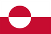 Greenland Courtesy Flag 30 x 45cm