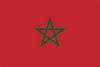 Morocco Courtesy Flag 30 x 45cm