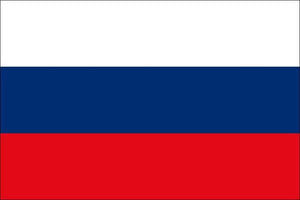 Russia Federation Courtesy Flag 30 x 45cm