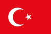 Turkey Courtesy Flag 30 x 45cm