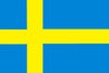 Sweden Courtesy Flag 30 x 45cm