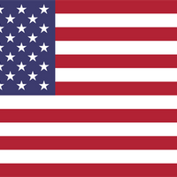 USA Courtesy Flag 30 x 45cm