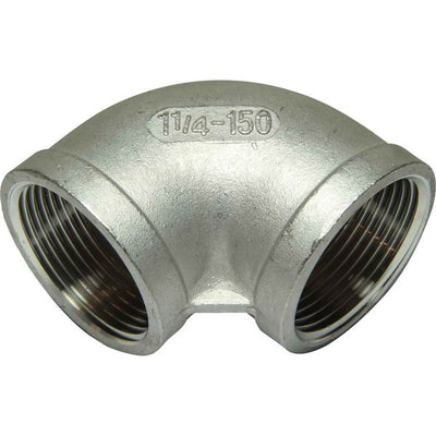 AG Stainless Steel 316 90 Degree Elbow (1-1/4