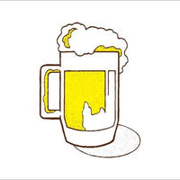 Drinking Beer Flag 30 x 45cm