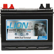 Lion Marine and Leisure Battery 685 with Twin Terminals (80Ah / SLA) DC24MF