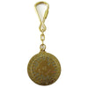 Brass 40-year Calendar Keyring