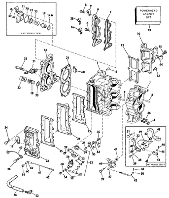 Evinrude Johnson OMC Engine Part Screw  0308120 308120