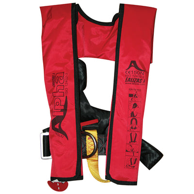 Alpha Inflatable Lifejacket Auto Adult 170N ISO 12402-3
