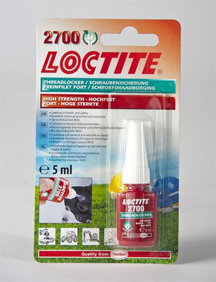 Loctite 2700 High Strength Threadlocker - 5ml