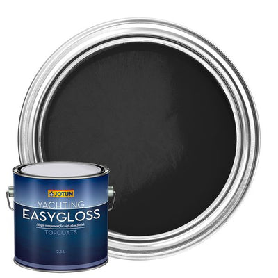 Jotun Leisure EasyGloss Topcoat Paint Black 2.5 Litres