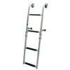 Folding ladder for transom, Stainless Steel 316 by Lalizas