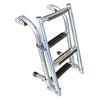 Folding ladder for transom, Stainless Steel 316 by Lalizas