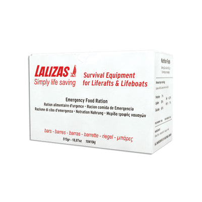 LALIZAS Emergency liferaft food ration 0,5 kg, 2487kcal by Lalizas