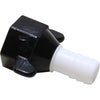 SHURflo Straight Wing Nut Fitting 1/2" NPT Female to 13mm ID Hose  509921 - ChasNewensMarine