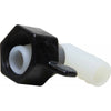 SHURflo 90 Degree Wing Nut Fitting 1/2" NPT Female to 13mm ID Hose  509925 - ChasNewensMarine