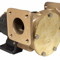 1½" bronze pump, 200-size, foot-mounted with flanged ports  - Jabsco 52220-0011