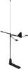 V-Tronix Hawk S/S Whip Wind Indicator 0.9m, Mast Bracket 20m