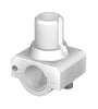 Rail / Bulkhead Mount 1"-14 Nylon, Slot -22/25mm Rail & Flat