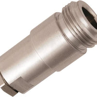 N Type Jack for RG58 Cable - Nickel Plated Brass