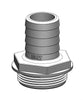 TruDesign Aquavalve Hose Tail 38mm 1½” BSP  White