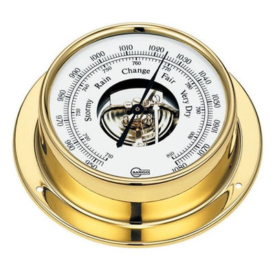 Barigo Barometer Brass 85mm Dial (110 x 32mm)