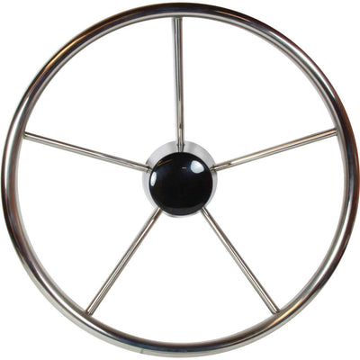 Drive Force Stainless Steel Steering Wheel (Dished / 380mm)  611724