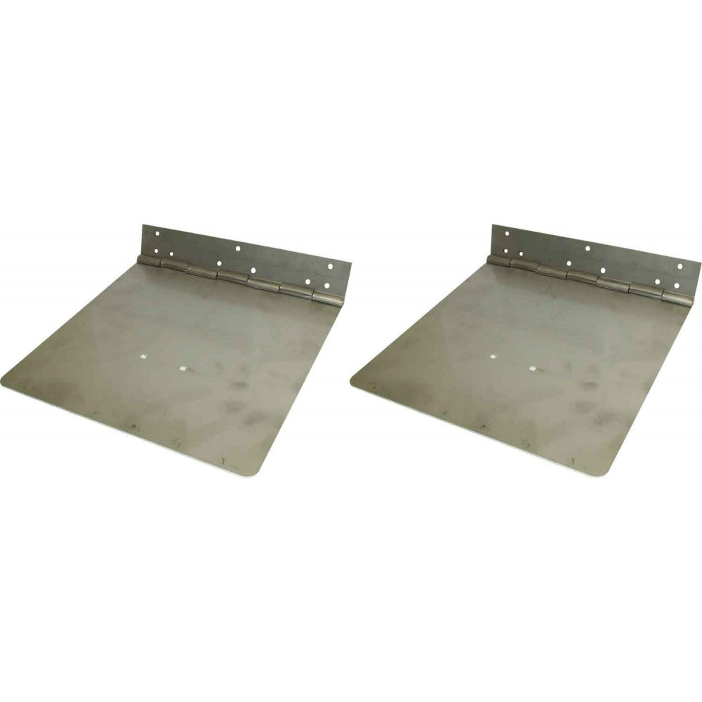 Lectrotab Stainless Steel Trim Tab Plates (12" x 12" / Per Pair)  616312