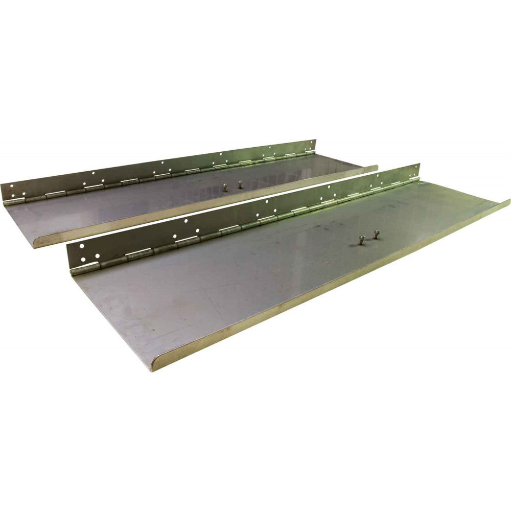 Lectrotab Stainless Steel Trim Tab Plates (12" x 42" / Per Pair)  616342