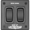 Lectrotab Flat Rocker Control Panel (12V & 24V / Dual Station)  616952