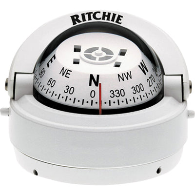 Ritchie Compass Explorer S-53W (White / Surface Mount)  635065