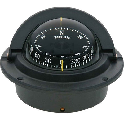 Ritchie Compass Voyager F-83-WM Combi Dial (Black / Flush Mount)