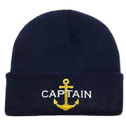 Knitted Beanie Hat - Captain, Skipper,  or Crew