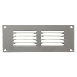 AG Return Air Grill Vent Polished 430 Stainless Steel 6" x 3"