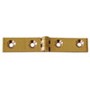 AG Brass Strap Hinge Polished 1/2" x 3"