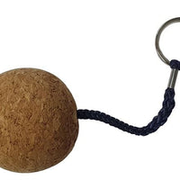 Cork Floating Ball Key Ring 50mm - Pack of 12