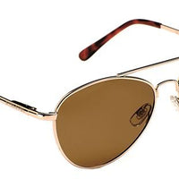 Milano Sunglasses - GOLD & BROWN