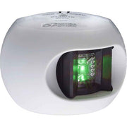 Aqua Signal 34 Starboard Green LED Navigation Light (White Case)  721441