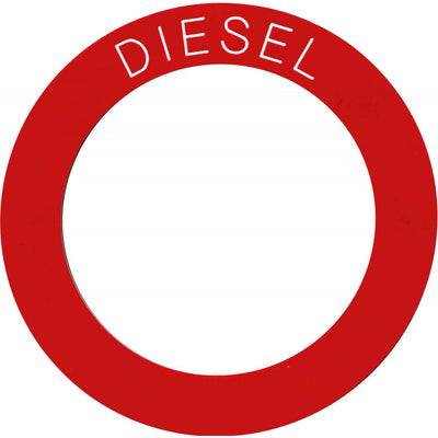 Diesel Label (130mm OD / 93mm ID)  728071
