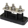 VTE Black 750A Power Distribution Busbar (2 x 5/16" & 1 x 3/8" Posts)  729271 - ChasNewensMarine
