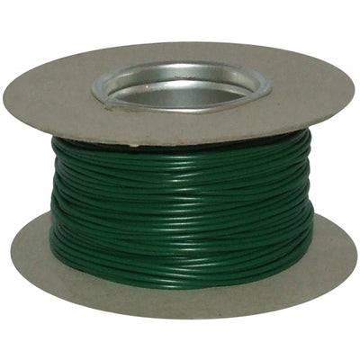ASAP Electrical 1 Core 0.5mm² Green Thin Wall Cable (50m)  734105-D