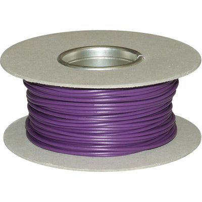 ASAP Electrical 1 Core 0.5mm² Purple Thin Wall Cable (50m)  734105-J