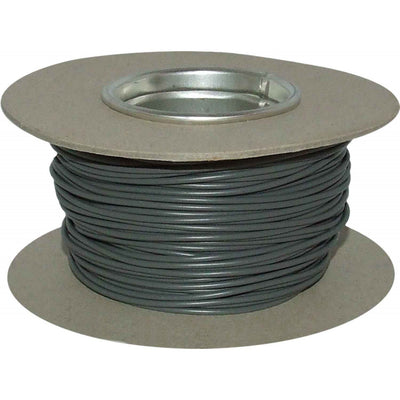 ASAP Electrical 1 Core 0.5mm² Grey Thin Wall Cable (100m)  734109-E