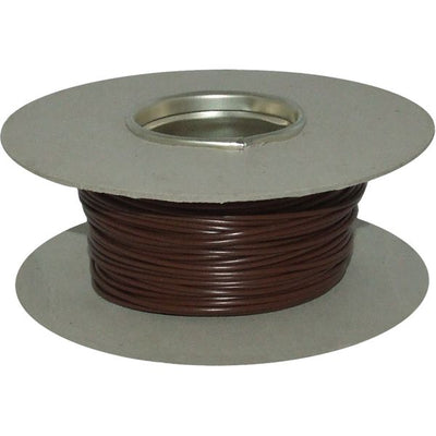 ASAP Electrical 1 Core 1.5mm² Brown Thin Wall Cable (50m)  734125-C